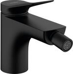 hansgrohe Vivenis Bidetarmatur 75200670 mit Zugstangen-Ablaufgarnitur, mattschwarz