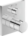 Duravit C.1 UP-Wannenthermostat C15200017010 eckig, Ab- & Umstellventil,
