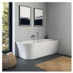 Duravit DuraSenja Eck-Badewanne 700581000000000 170x80cm, Ecke rechts, wei&szlig;
