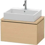 Duravit L-Cube Waschtisch-Unterschrank LC580103030 72 x 47,7 cm, Eiche natur, f&uuml;r