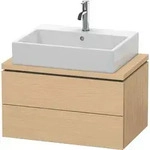 Duravit L-Cube Waschtisch-Unterschrank LC580603030 72 x 47,7 cm, Eiche natur, f&uuml;r
