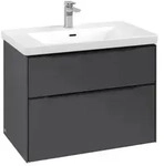 Villeroy und Boch Subway 3.0 Waschtisch-Unterschrank C57401VR 77,2x57,6x47,8cm,...