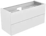 Keuco Edition 11 Unterschrank 31362270000 140 x 70 x 53,5 cm, Glas satiniert, Lack