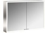 Emco prime Aufputz-Lichtspiegelschrank 949706383 1000x700mm, 2-t&uuml;rig,