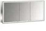 Emco prime Unterputz-Lichtspiegelschrank 949706397 1400x730mm, 3-t&uuml;rig,