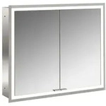 Emco prime Unterputz-Lichtspiegelschrank 949706372 800x730mm, 2-t&uuml;rig,