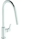 Ideal Standard Gusto K&uuml;chenarmatur BD409AA chrom, mit hohem Rohrauslauf, Niederdruck
