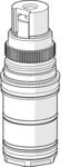 Hansa Thermostat Regelteil Hansatempra 59913311 ohne Mengenregulierung