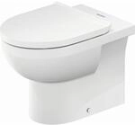 Duravit No. 1 Stand-Tiefsp&uuml;l-WC 2009090000 37x57cm, Abgang waagerecht, Rimless, 4,5