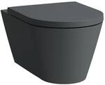 Laufen Kartell Wand-Tiefsp&uuml;l-WC H8213317580001 graphit matt, sp&uuml;lrandlos, mit