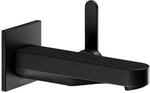 Keuco Ixmo Einhebel-Waschtischmischer 59516370302 Ausladung 165 mm, schwarz matt,