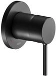 Keuco Ixmo Fertigmontageset 59551370201 UP-Einhebelmischer, rund, schwarz matt