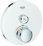 Grohe Grohtherm Smartcontrol Brausethermostat 29150LS0, moon white, 1 Absperrventil