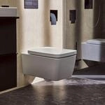 hansgrohe EluPura WC-Sitz 60198450 wei&szlig;, mit Befestigung oben