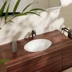 hansgrohe Xuniva Unterbauwaschtisch 60152450 450x350mm, mit Hahnloch, mit...