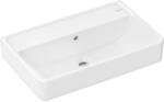 hansgrohe Xanuia Q Waschtisch 60214450 600x370mm, ohne Hahnloch, mit &Uuml;berlauf,...