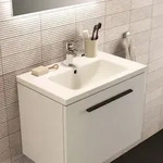 Ideal Standard i.life S M&ouml;bel-Waschtisch T459001 mit Hahnloch und &Uuml;berlauf, 61 x