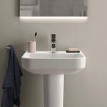 Ideal Standard i.life B Waschtisch T534501 mit Hahnloch, ohne &Uuml;berlauf, 50 x...