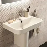 Ideal Standard i.life S Kompakt-Waschtisch T4583MA mit Hahnloch und &Uuml;berlauf,...