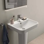 Ideal Standard i.life B Waschtisch T533601 ohne Hahnloch, mit &Uuml;berlauf, 55 x...