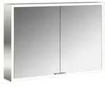 Emco prime Aufputz-Lichtspiegelschrank 949706283 1000x700mm, 2-t&uuml;rig,