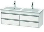 Duravit Ketho Waschtisch-Unterschrank KT643302222 127x47,5x48cm, 4 Schubk&auml;sten,