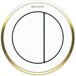 Geberit WC-Steuerung Typ 10 116057KK1 pneumatisch, 2-Mengen-Sp&uuml;lung, Badm&ouml;bel,