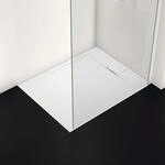 Ideal Standard Ultra Flat S i.life Rechteck-Brausewanne T5223FR 100 x 80 x 3,2 cm,