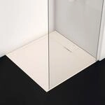 Ideal Standard Ultra Flat S i.life Brausewanne T5227FT 90 x 90 x 3,2 cm, Sandstein,