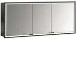Emco prime Unterputz-Lichtspiegelschrank 949713596 1600x730mm, 3-t&uuml;rig,