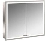 Emco prime Unterputz-Lichtspiegelschrank 949706272 800x730mm, 2-t&uuml;rig,