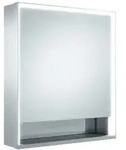 Keuco Royal Lumos Spiegelschrank 14301171104 650x735x165mm, silber-eloxiert, kurze
