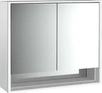 Emco Loft Aufputz-Lichtspiegelschrank 979805206 800x733mm, mit Unterfach, LED,