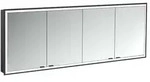 Emco prime Unterputz-Lichtspiegelschrank 949713598 1800x730mm, 4-t&uuml;rig,