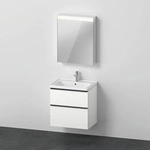 Duravit D-Neo M&ouml;bel-Set DE0115L1818 650mm, Anschlag links, Wei&szlig; Matt