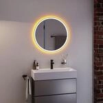 hansgrohe Xarita S Spiegel 54982700 mit kapazitiven Ber&uuml;hrungssensor, 700 x 700 x 50