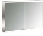 Emco prime Aufputz-Lichtspiegelschrank 949706345 1000x700mm, 2-t&uuml;rig,