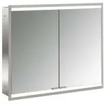 Emco prime Unterputz-Lichtspiegelschrank 949706334 800x730mm, 2-t&uuml;rig,