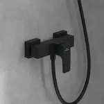 Villeroy und Boch Architectura Square Einhebel-Duscharmatur TVS125001000K5 mit