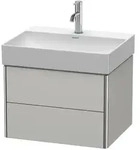 Duravit XSquare Waschtisch-Unterschrank XS416100707 58,4x39,7x46cm, 2...