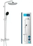 Grohe Vitalio Start System 250 Duschsystem 26677001 mit Thermostatbatterie f&uuml;r die