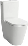 Laufen Meda Stand-WC-Kombination H8241114000001 36x68cm, sp&uuml;lrandlos, wei&szlig; mit LCC