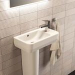 Ideal Standard i.life S Kompakt-Handwaschbecken T458601 45x25x14cm, wei&szlig;