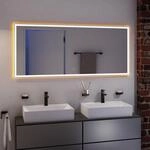 hansgrohe Xarita E Spiegel 54983700 mit kapazitiven Ber&uuml;hrungssensor, 1600 x 700 x