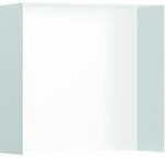 hansgrohe XtraStoris Wandnische 56079700 30x30x14cm, mit offenem Rahmen, mattwei&szlig;