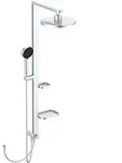 Ideal Standard Alu+ Duschsystem BD585SI zur Kombination mit Aufputz Armatur, Silver Ideal Standard Alu+ Duschsystem BD585SI zur Kombination mit Aufputz Armatur, Silver