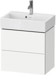 Duravit L-Cube Waschtisch-Unterschrank LC621901818 58,4x39,1x54,4cm, 2 Schubk&auml;sten,