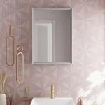 hansgrohe Xarita E Spiegel 54998700 mit IR Sensor, 500 x 700 x 50 mm, wei&szlig; matt