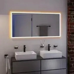 hansgrohe Xarita Spiegel 54984700 mit kapazitiven Ber&uuml;hrungssensor, 1400 x 700 x 50