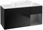 Villeroy und Boch Finion Waschtischunterschrank G711GKPD 120x60,3x50,1cm, Regal